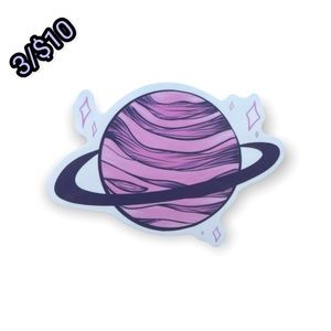 ✨3/$10✨ Saturn Sticker